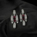 1408 - AD Stone Earrings - Image 2