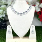 2020 - AD Stone Necklace Set - Image 2