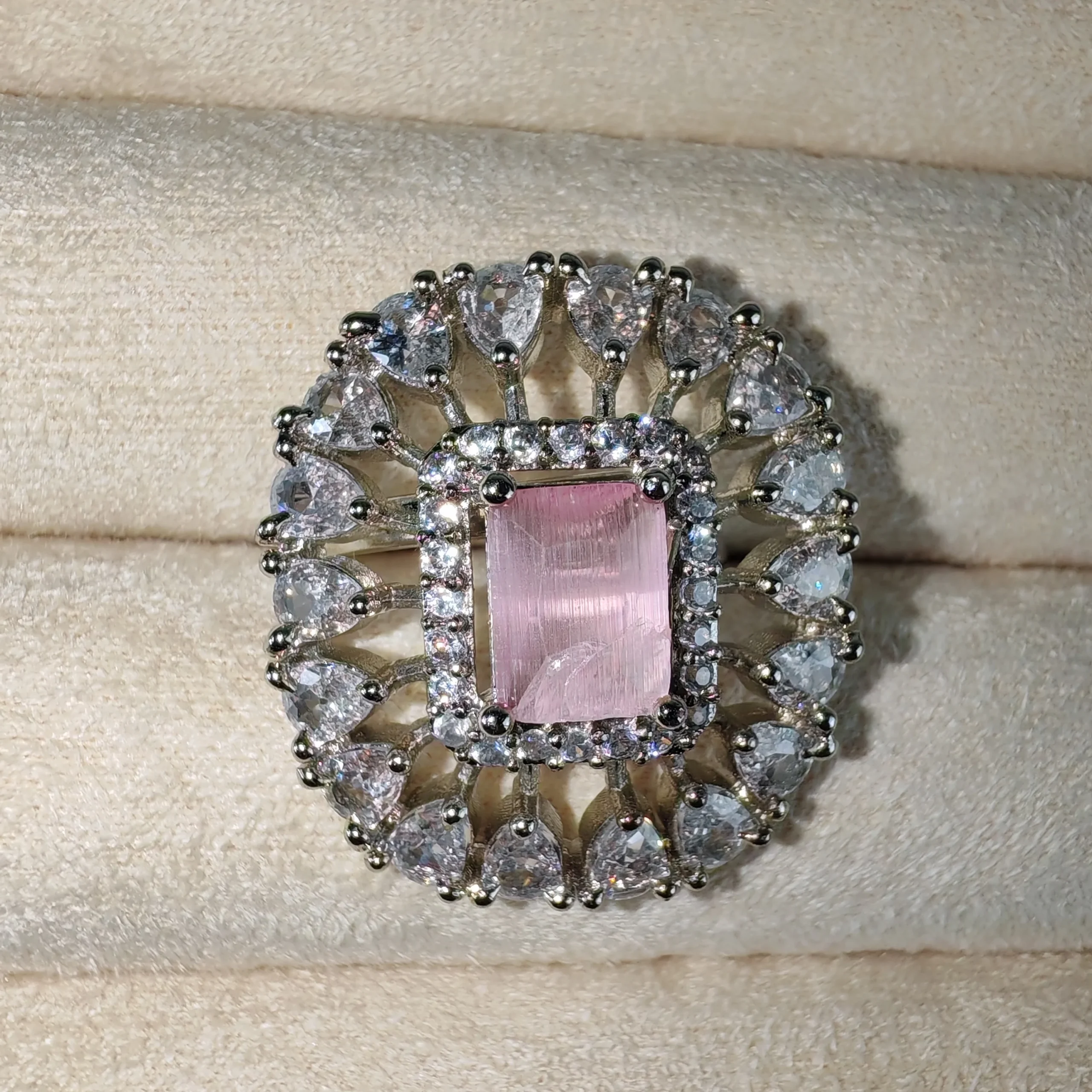 2241-pink 2241 - Finger Ring - Image 1