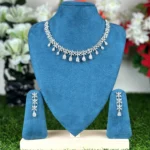 2310 - AD Stone Necklace Set - Image 2