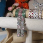 2510 - AD Stone Bangles - Image 2