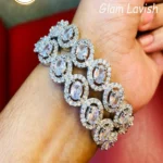 3107 - AD Stone Bangles - Image 2