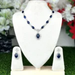 3202 - AD Stone Necklace Set