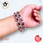 3717 - AD Stone Bangles - Image 2