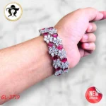 3719 - AD Stone Bangles - Image 3