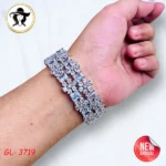 3719 - AD Stone Bangles - Image 2