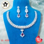 4205 - AD Stone Necklace Set