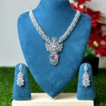 4303 - AD Stone Necklace Set - Image 2