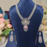 4303 - AD Stone Necklace Set - Image 3