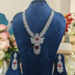 4303 - AD Stone Necklace Set - Image 4