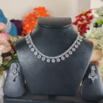 4304 - AD Stone Necklace Set - Image 4