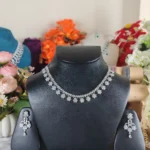 4304 - AD Stone Necklace Set - Image 2