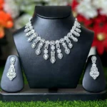 4309 - AD Stone Necklace Set - Image 2