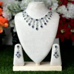 4309 - AD Stone Necklace Set - Image 3