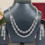 4310 - AD Stone Necklace Set - Image 2