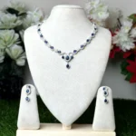 4319 - AD Stone Necklace Set - Image 3