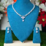 4319 - AD Stone Necklace Set