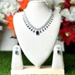 4320 - AD Stone Necklace Set - Image 2