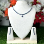 4323 - AD Stone Necklace Set - Image 3