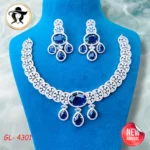 4301 - AD Stone Necklace Set