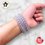 4314 - AD Stone Bangles - Image 4