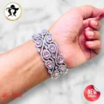 4318 - AD Stone Bangles - Image 4